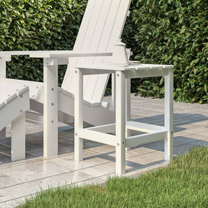 vidaXL Adirondack Table Outdoor Side Table Patio Porch Garden Furniture HDPE-1