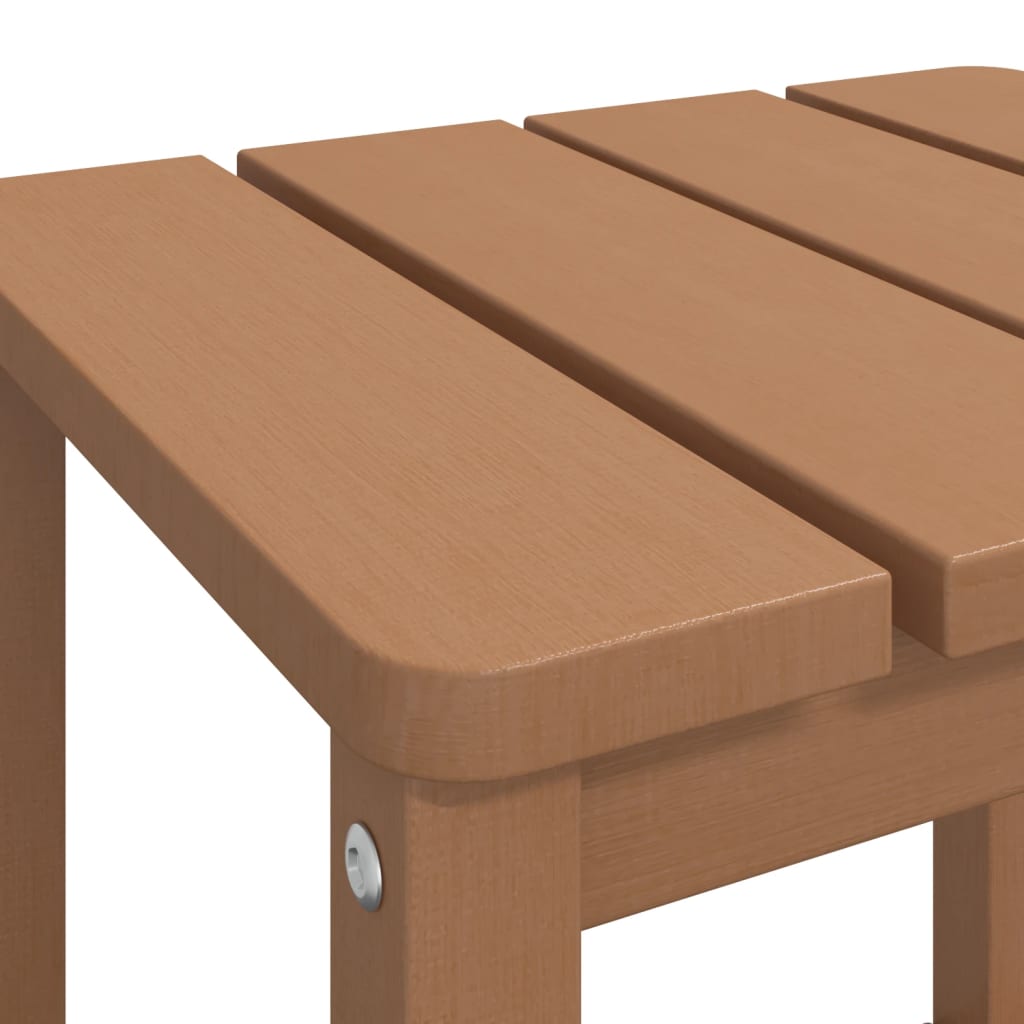 vidaXL Adirondack Table Outdoor Side Table Patio Porch Garden Furniture HDPE-11