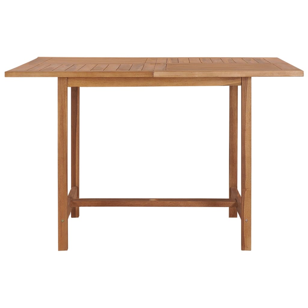 vidaXL Patio Dining Table 43.3"x43.3"x29.5" Solid Wood Teak-0