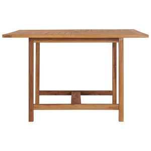 vidaXL Patio Dining Table 43.3"x43.3"x29.5" Solid Wood Teak-1