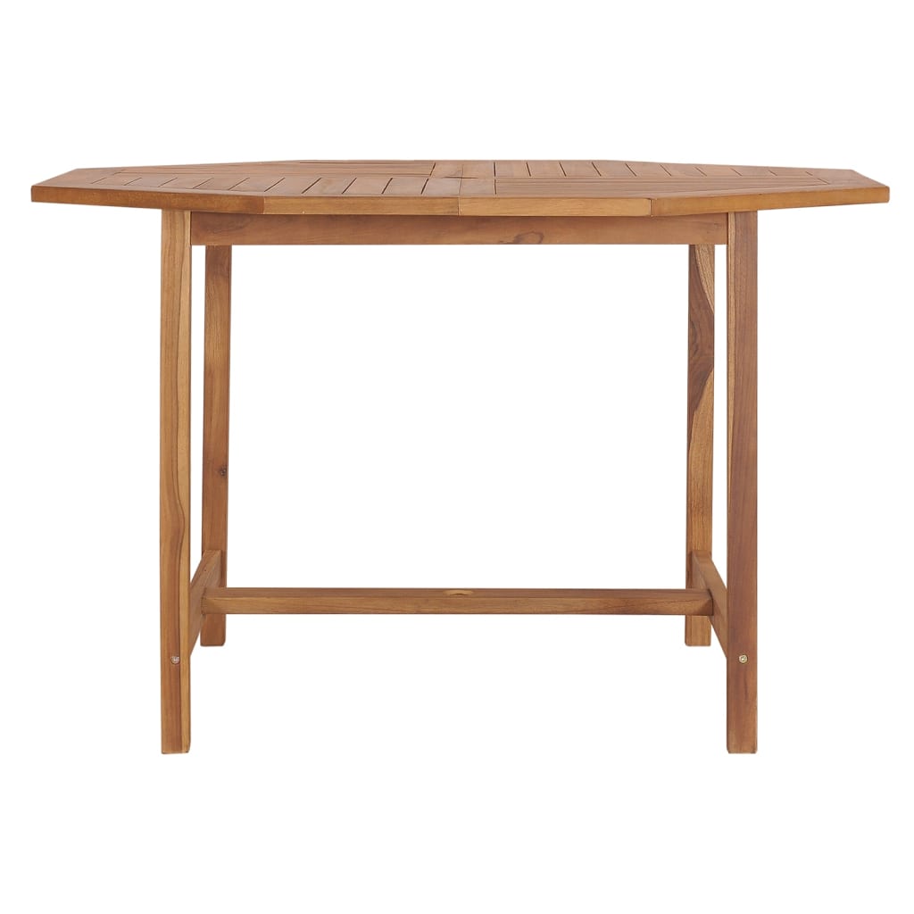 vidaXL Patio Dining Table 43.3"x43.3"x29.5" Solid Wood Teak-1