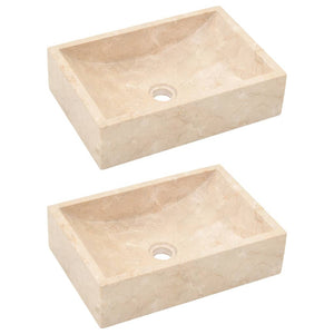 vidaXL Bathroom Vanity Cabinet with Black Marble Sinks Solid Wood Teak-18