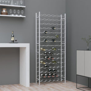 vidaXL Wine Rack Bottle Holder Wine Storage Organizer for Pantry Kitchen Metal-27