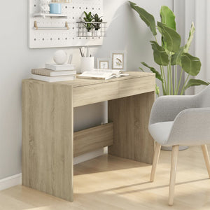 vidaXL Desk with Drawers Computer Desk Home Office Study Table Engineered Wood-52