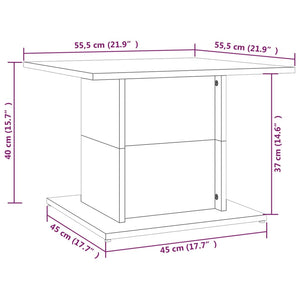 vidaXL Coffee Table Accent End Side Sofa Table for Living Room Engineered Wood-37