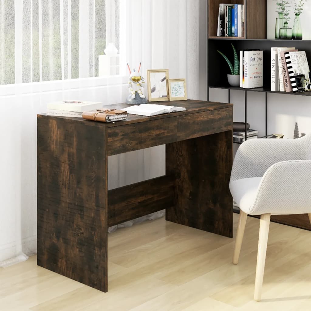vidaXL Desk with Drawers Computer Desk Home Office Study Table Engineered Wood-51