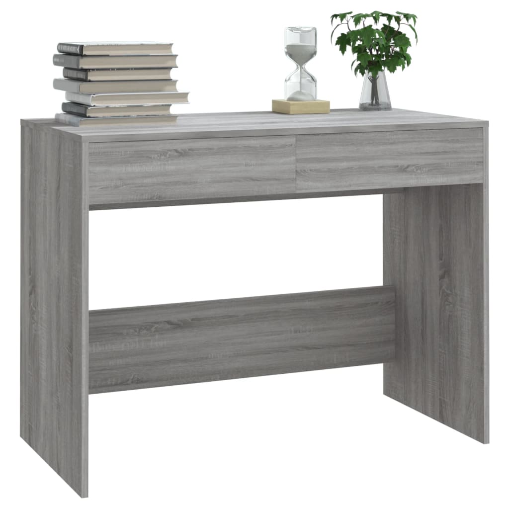 vidaXL Desk with Drawers Computer Desk Home Office Study Table Engineered Wood-15