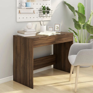 vidaXL Desk with Drawers Computer Desk Home Office Study Table Engineered Wood-24