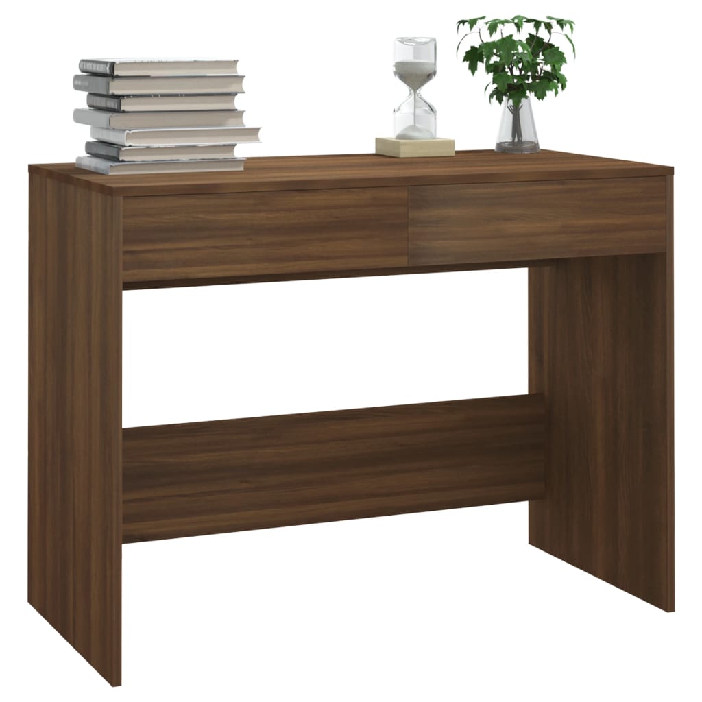 vidaXL Desk with Drawers Computer Desk Home Office Study Table Engineered Wood-32