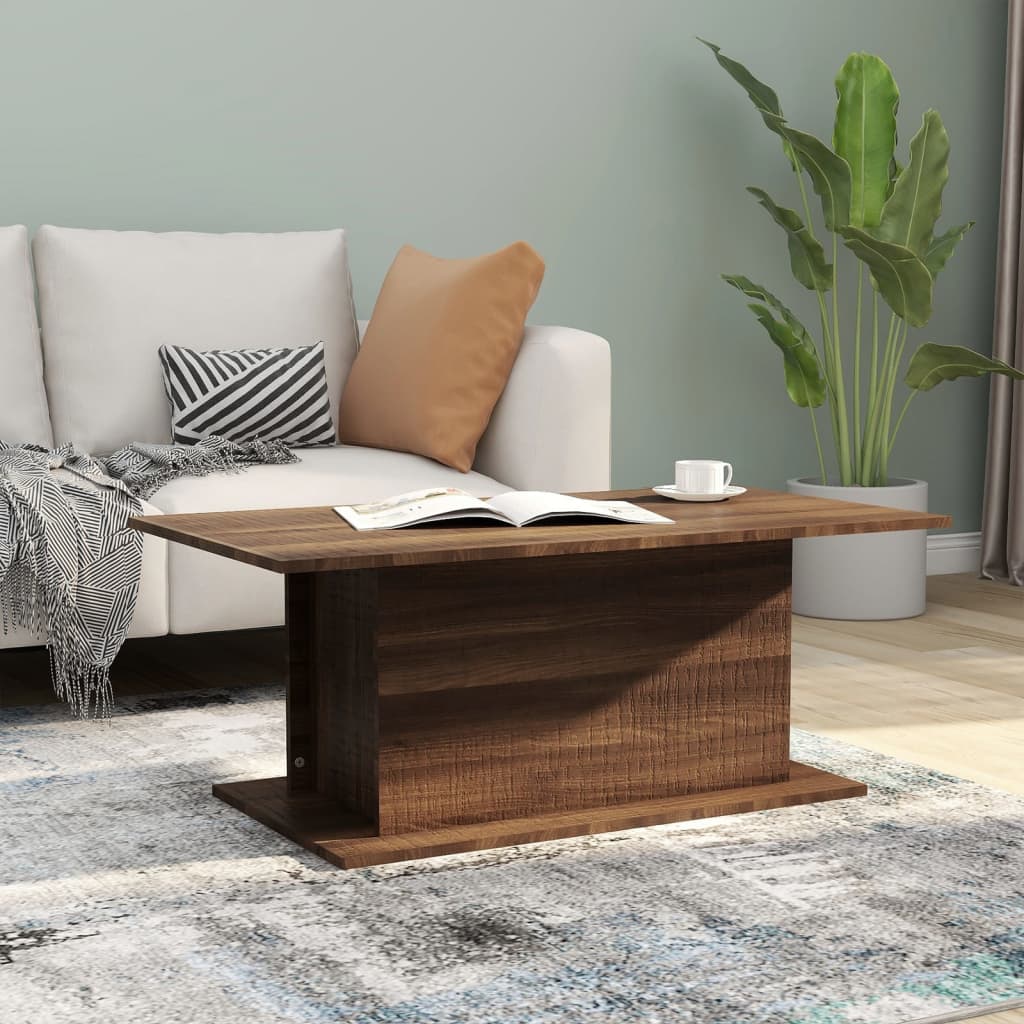 vidaXL Coffee Table End Table Sofa Table Living Room Furniture Engineered Wood-14