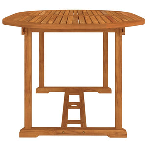 vidaXL Patio Table 78.7"x39.4"x29.5" Solid Wood Eucalyptus-6