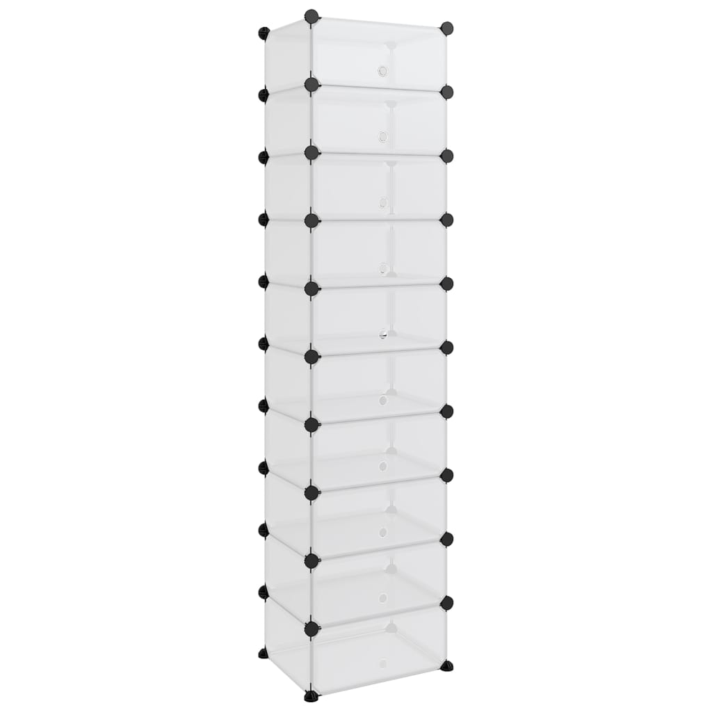 vidaXL Shoe Rack Shoe Storage Organizer with Doors for Entryway Hallway PP-21