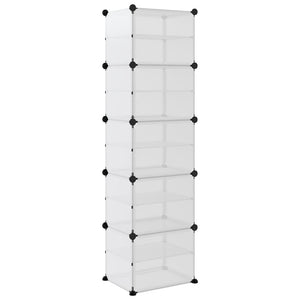 vidaXL Shoe Rack Shoe Storage Organizer with Doors for Entryway Hallway PP-18