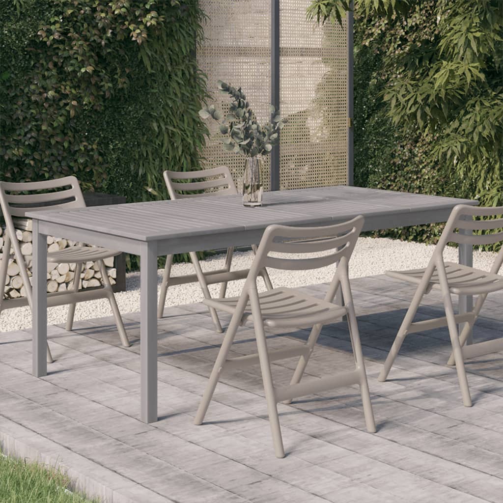 vidaXL Outdoor Dining Table Patio Table Garden Furniture Solid Wood Acacia-35