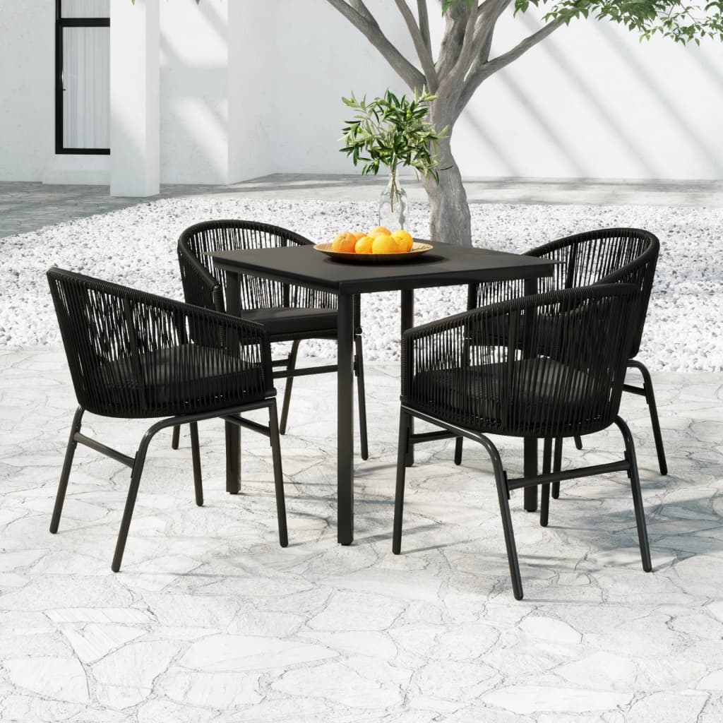 vidaXL Patio Dining Set Outdoor Dining Set Table and Chair Set for Garden-45