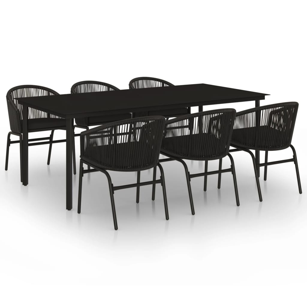 vidaXL Patio Dining Set Outdoor Dining Set Table and Chair Set for Garden-69