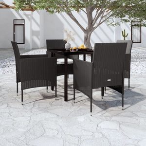 vidaXL Patio Dining Set Outdoor Dining Set Table and Chair Set for Garden-18