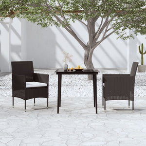 vidaXL Patio Dining Set Outdoor Dining Set Table and Chair Set for Garden-7