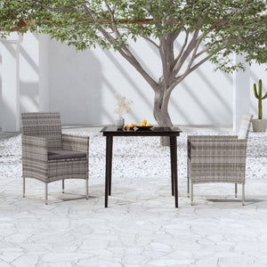 vidaXL Patio Dining Set Outdoor Dining Set Table and Chair Set for Garden-39