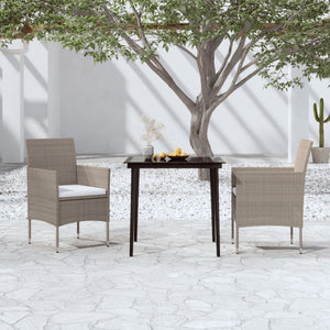 vidaXL Patio Dining Set Outdoor Dining Set Table and Chair Set for Garden-13