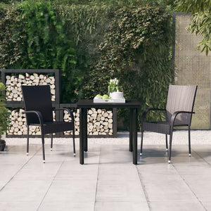 vidaXL Patio Dining Set Outdoor Dining Set Table and Chair Set for Garden-22