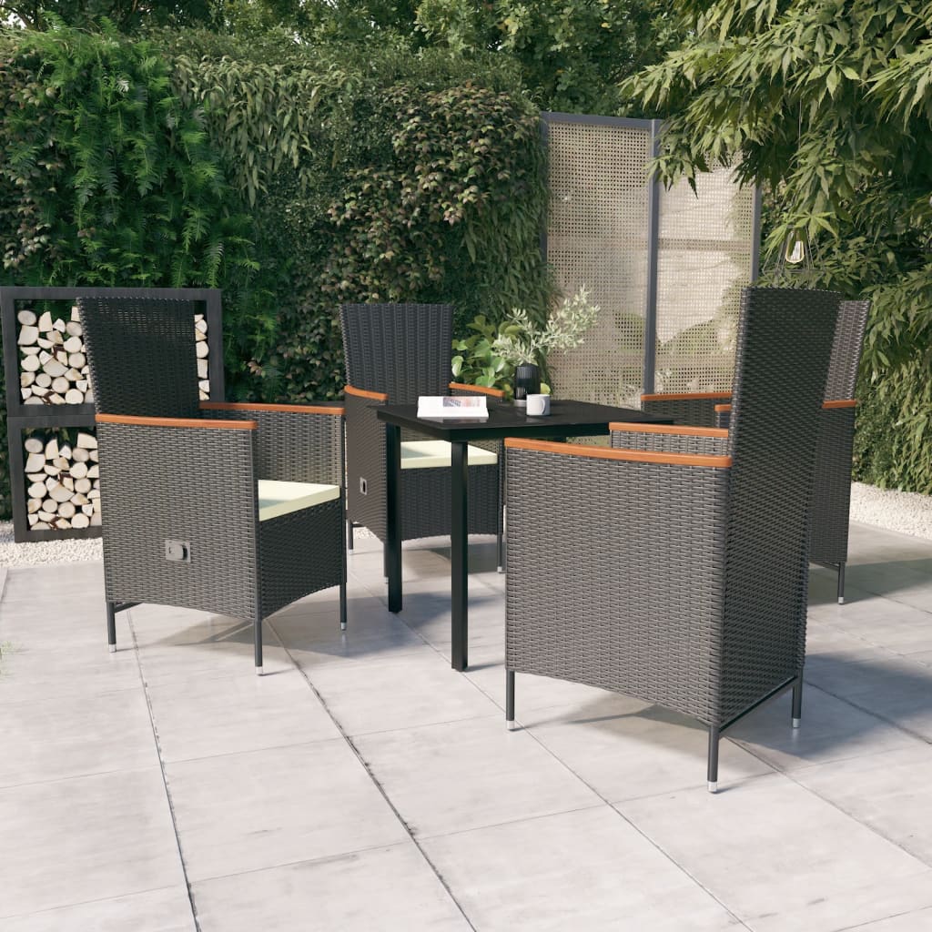 vidaXL Patio Dining Set Outdoor Dining Set Table and Chair Set for Garden-14