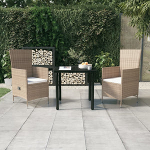 vidaXL Patio Dining Set Outdoor Dining Set Table and Chair Set for Garden-27