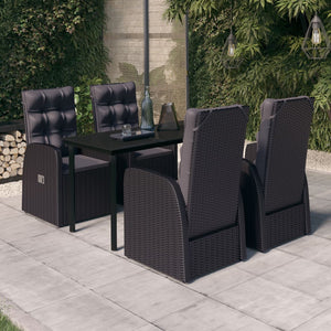 vidaXL Patio Dining Set Outdoor Dining Set Table and Chair Set for Garden-13