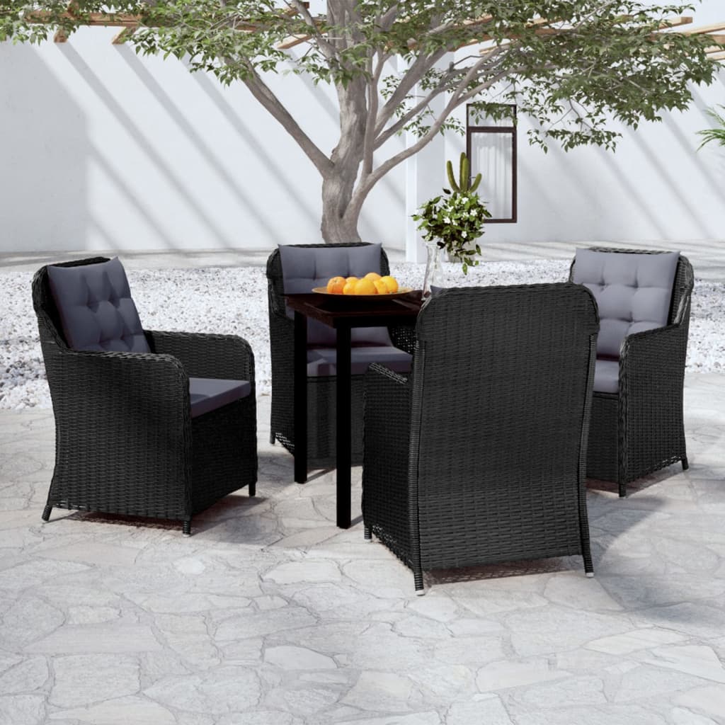 vidaXL Patio Dining Set Outdoor Dining Set Table and Chair Set for Garden-13