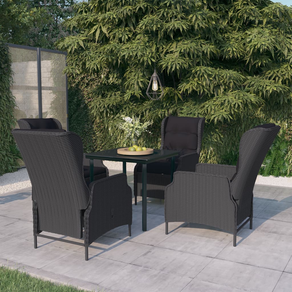 vidaXL Patio Dining Set Outdoor Dining Set Table and Chair Set for Garden-29