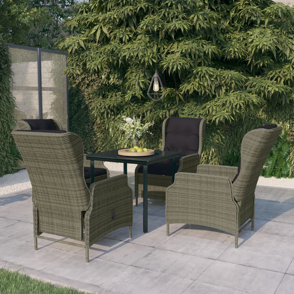 vidaXL Patio Dining Set Outdoor Dining Set Table and Chair Set for Garden-23