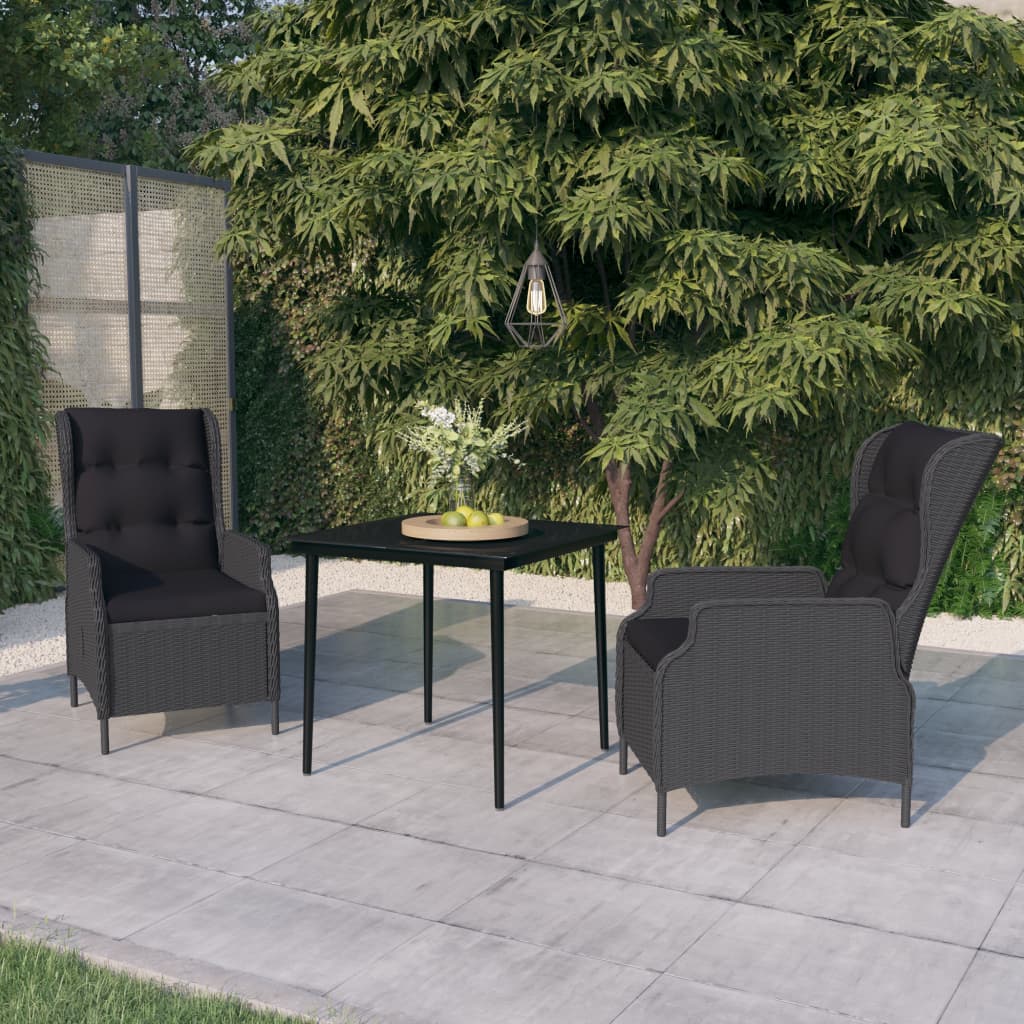 vidaXL Patio Dining Set Outdoor Dining Set Table and Chair Set for Garden-1