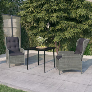 vidaXL Patio Dining Set Outdoor Dining Set Table and Chair Set for Garden-22