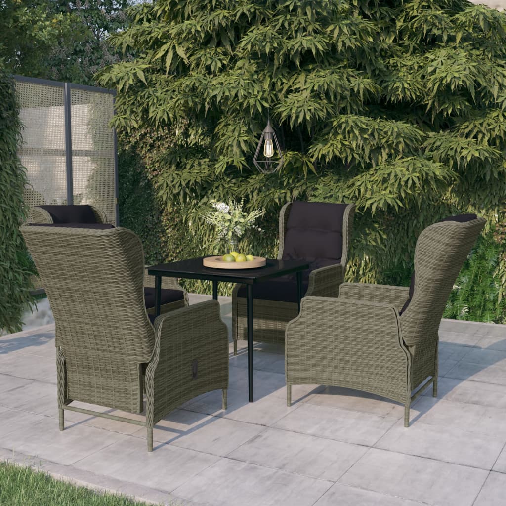 vidaXL Patio Dining Set Outdoor Dining Set Table and Chair Set for Garden-14