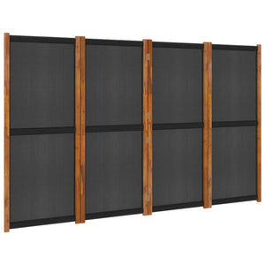 vidaXL Room Divider Folding Privacy Screen Panel Partition Room Separator-0