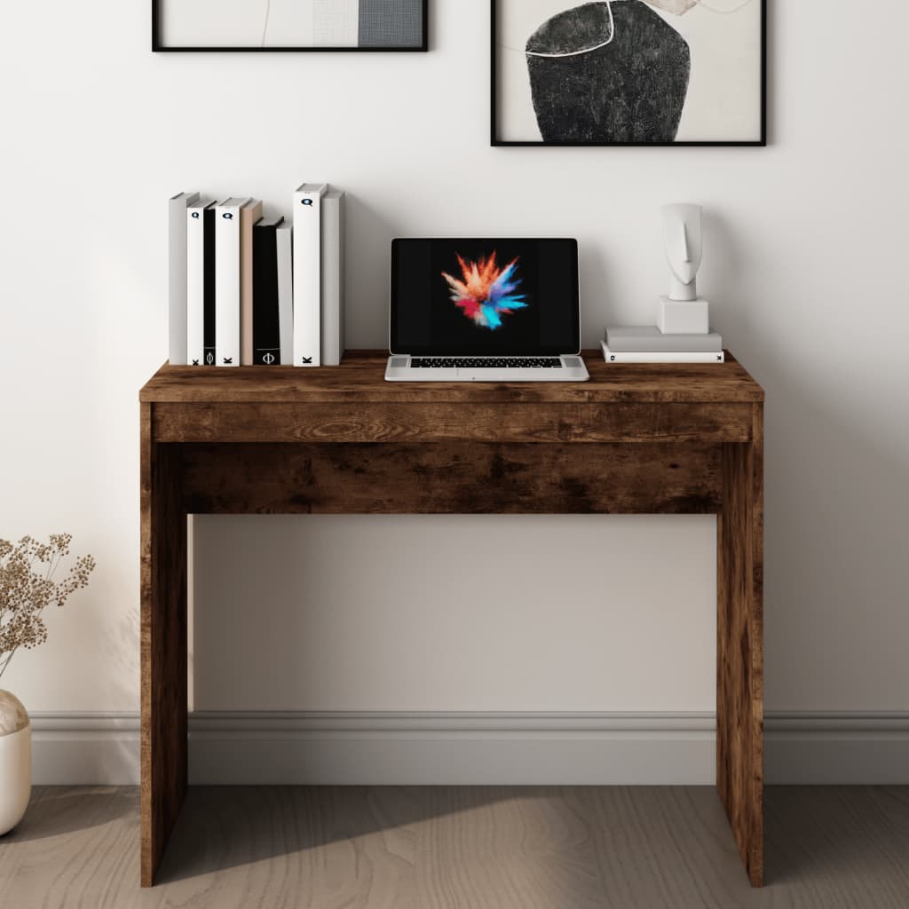 vidaXL Desk Home Office Standing Computer Workstation Table Engineered Wood-19