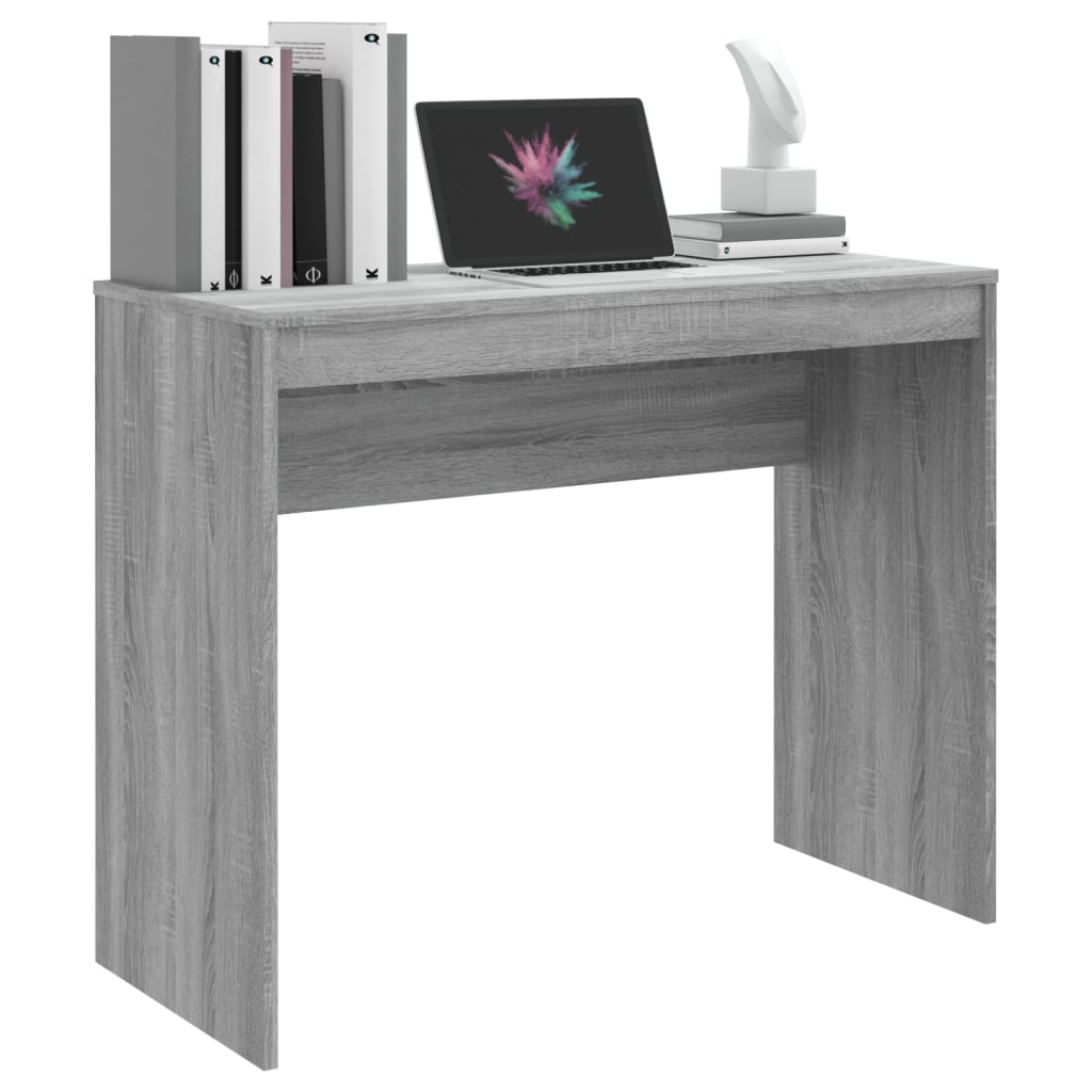 vidaXL Desk Home Office Standing Computer Workstation Table Engineered Wood-11
