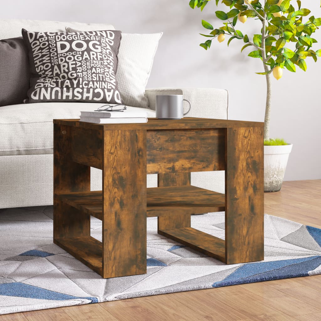 vidaXL Coffee Table Accent End Side Sofa Table for Living Room Engineered Wood-18