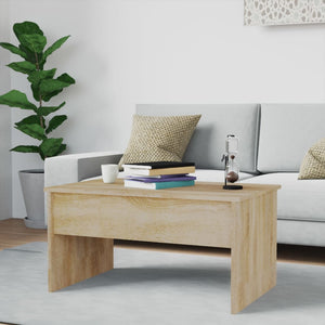 vidaXL Coffee Table Lift Top End Table Accent Side Sofa Table Engineered Wood-14