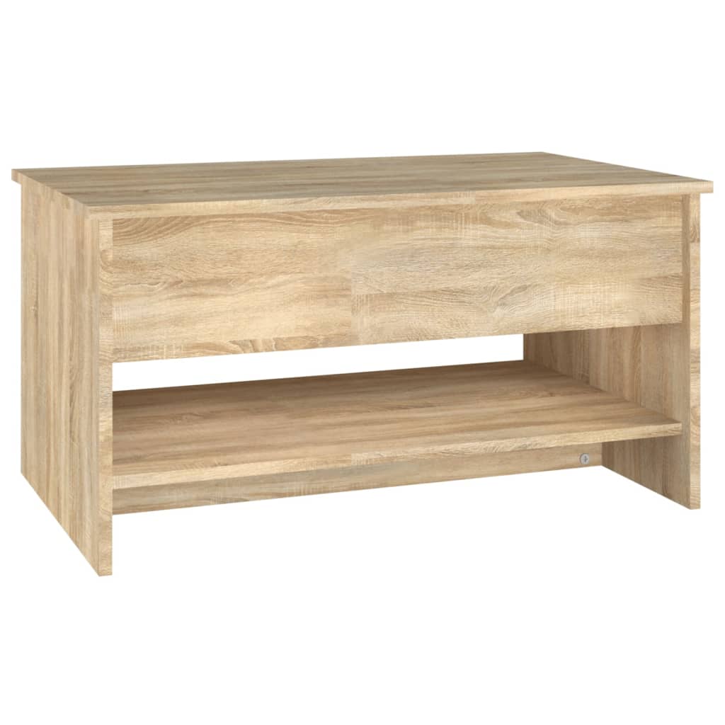 vidaXL Coffee Table Lift Top End Table Accent Side Sofa Table Engineered Wood-45