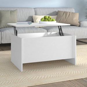 vidaXL Coffee Table Lift Top End Table Accent Side Sofa Table Engineered Wood-0