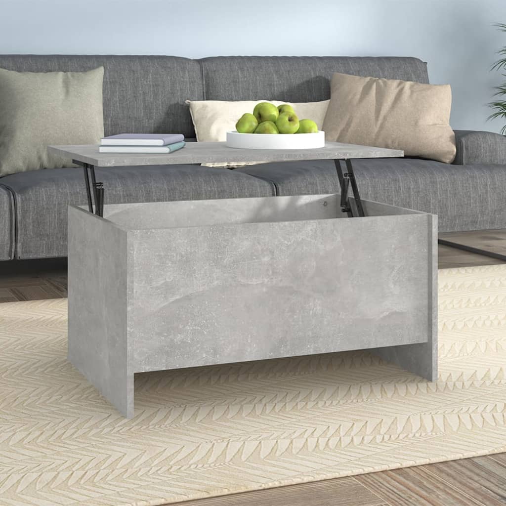 vidaXL Coffee Table Lift Top End Table Accent Side Sofa Table Engineered Wood-16