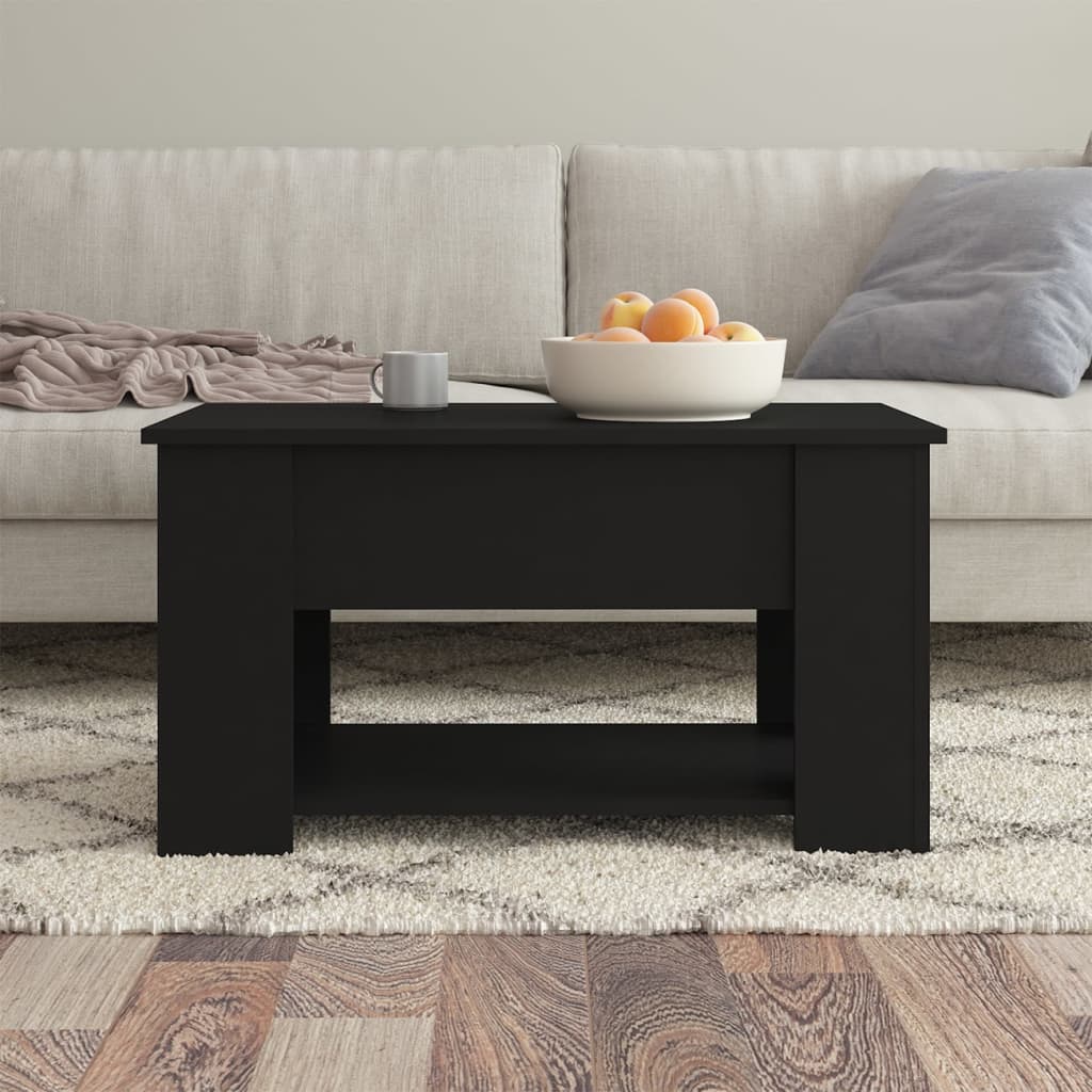 vidaXL Coffee Table Lift Top End Table Accent Side Sofa Table Engineered Wood-7