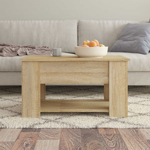 vidaXL Coffee Table Lift Top End Table Accent Side Sofa Table Engineered Wood-17