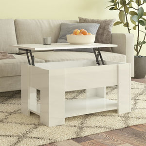 vidaXL Coffee Table Lift Top End Table Accent Side Sofa Table Engineered Wood-29