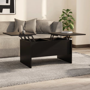 vidaXL Coffee Table Lift Top End Table Accent Side Sofa Table Engineered Wood-5