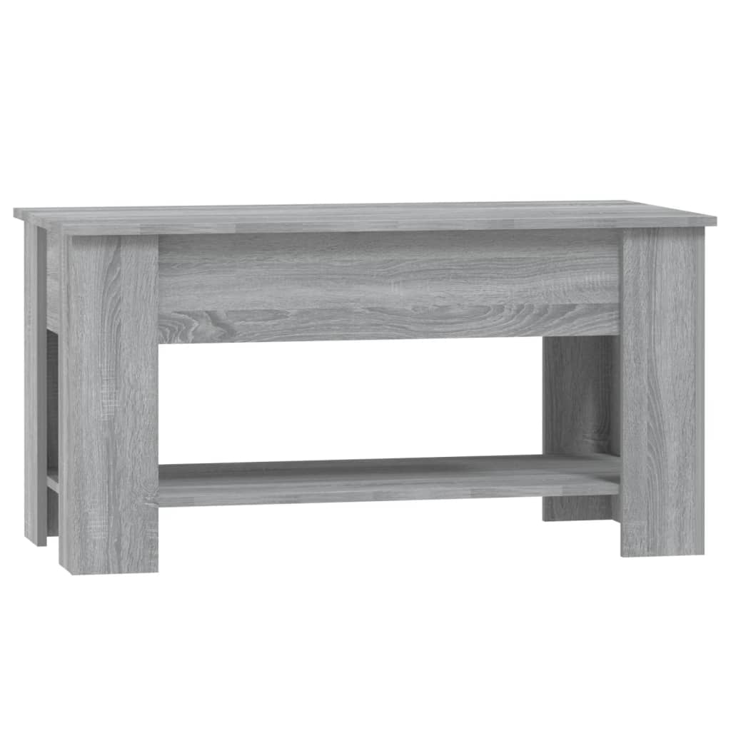 vidaXL Coffee Table Lift Top End Table Accent Side Sofa Table Engineered Wood-31