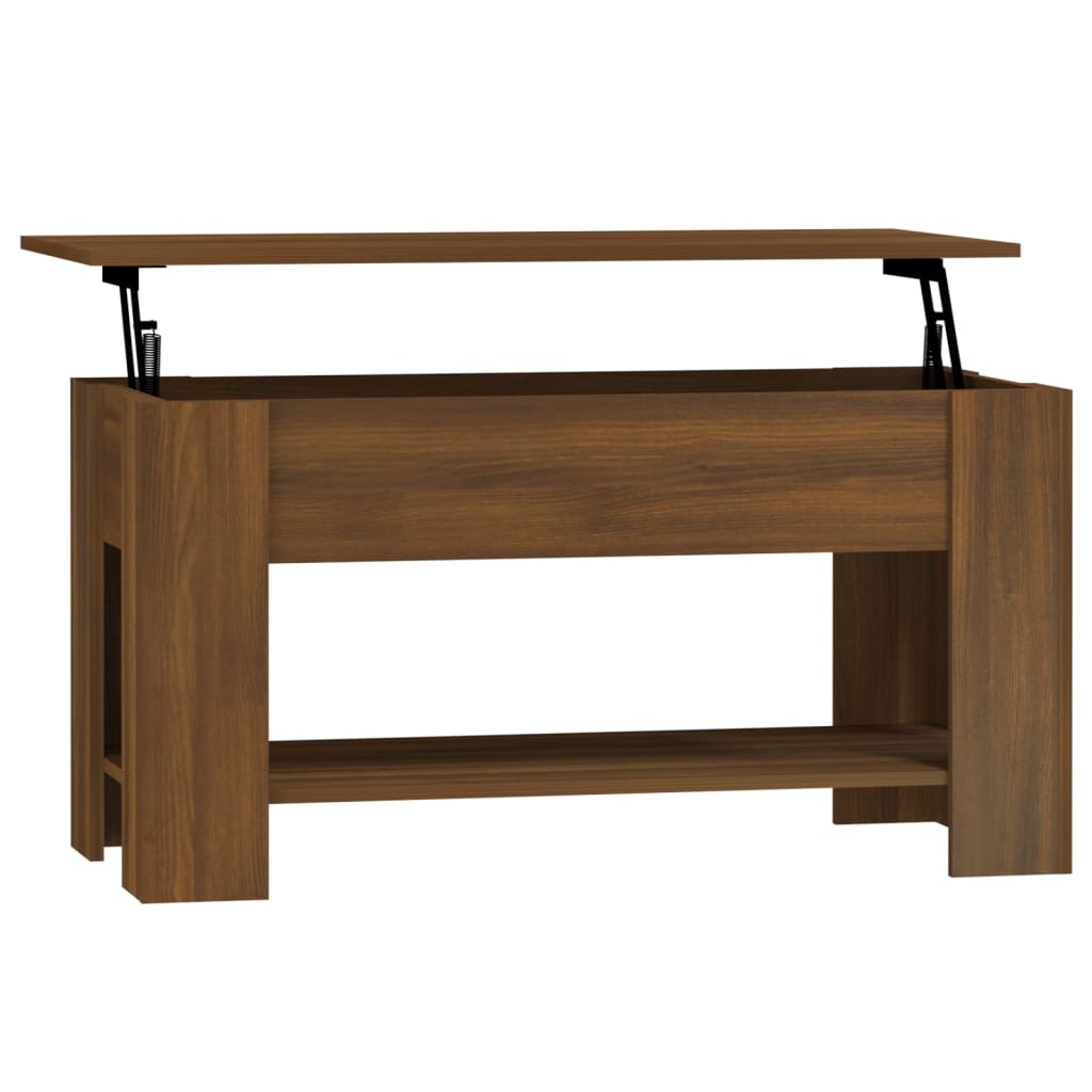 vidaXL Coffee Table Lift Top End Table Accent Side Sofa Table Engineered Wood-35