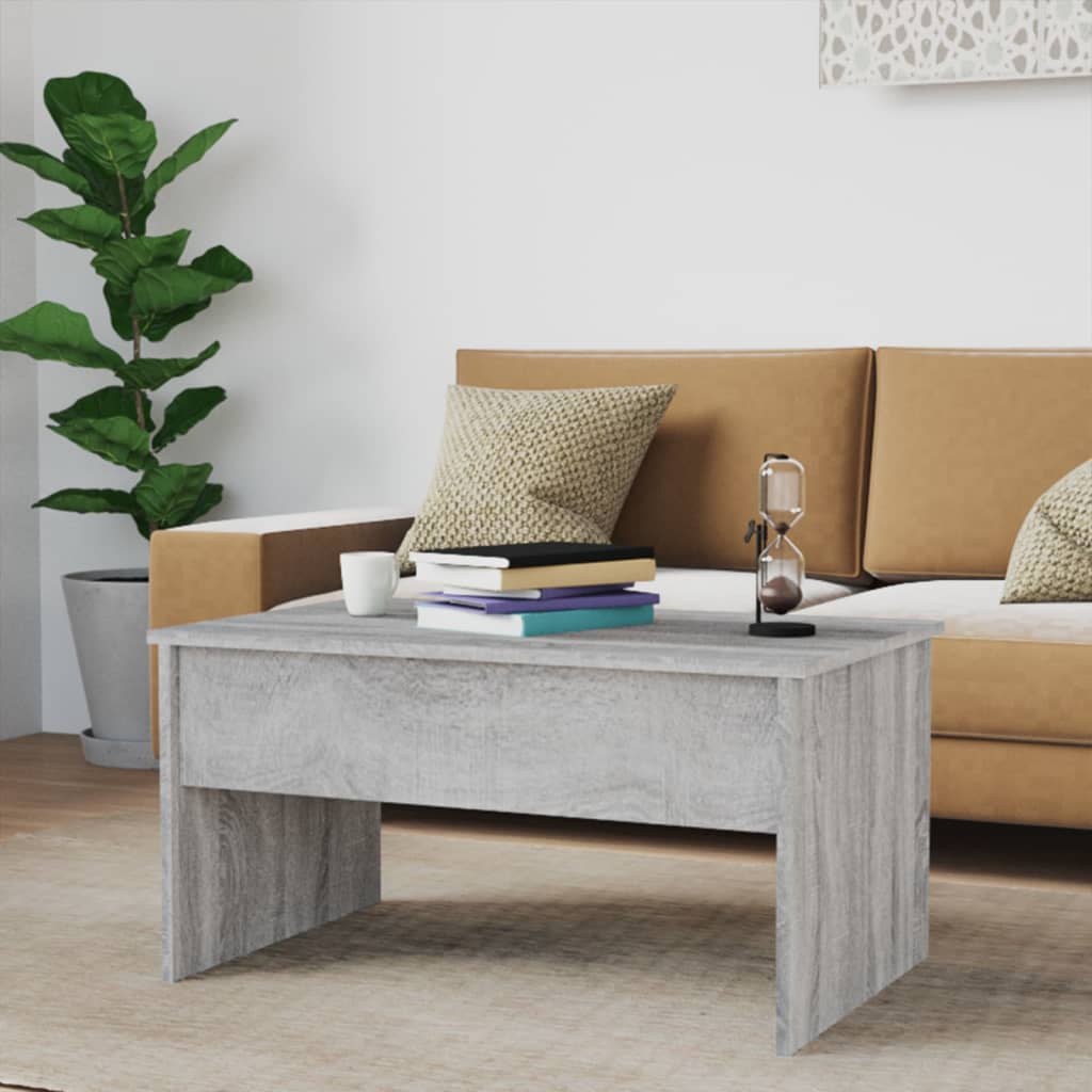 vidaXL Coffee Table Lift Top End Table Accent Side Sofa Table Engineered Wood-22