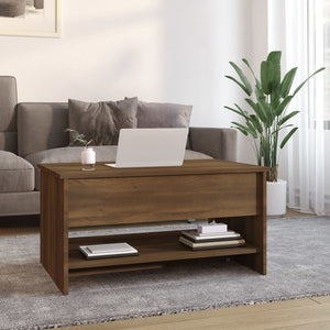 vidaXL Coffee Table Lift Top End Table Accent Side Sofa Table Engineered Wood-24